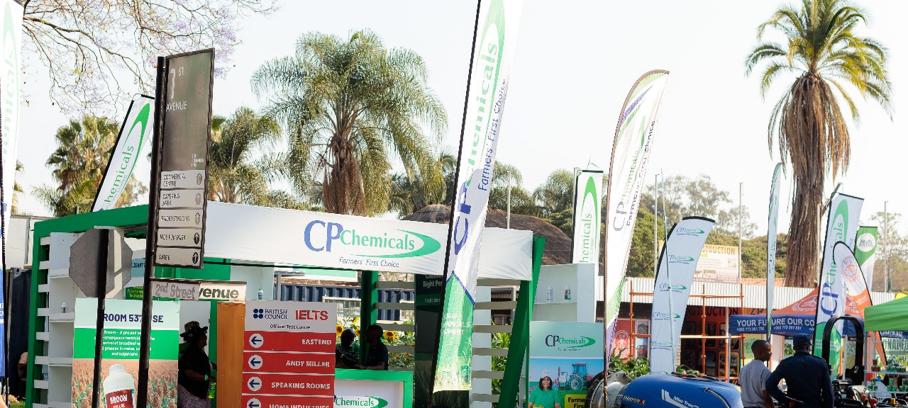 CP Chemicals and other exhibitor stands at the Zimbabwe Agricultural Show
